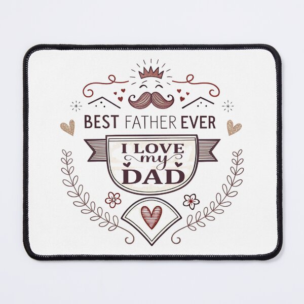 Item preview, Best dad ever - fathers day design designed and sold by PnrArtDesign.