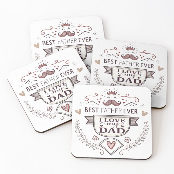 Item preview, Best dad ever - fathers day design designed and sold by PnrArtDesign.