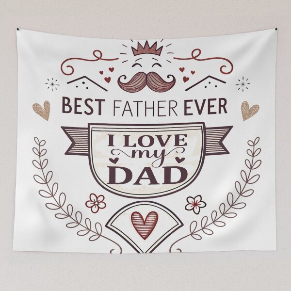 Item preview, Best dad ever - fathers day design designed and sold by PnrArtDesign.