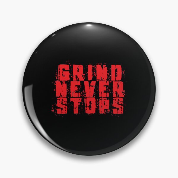 Item preview, Badass Fitness Quotes | Grind Never Stops designed and sold by typoinspired.