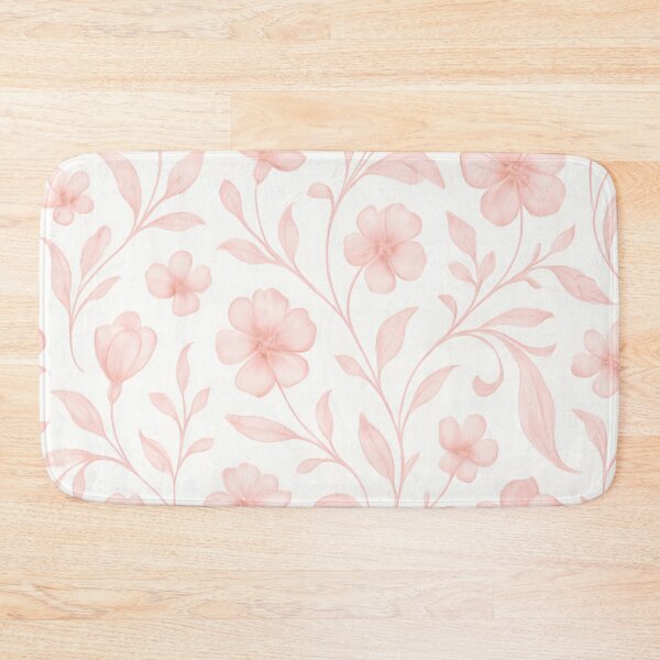 Item preview, Summer Blush Botanicals – Seamless Pink Floral Pattern designed and sold by PixelNovaStudio.