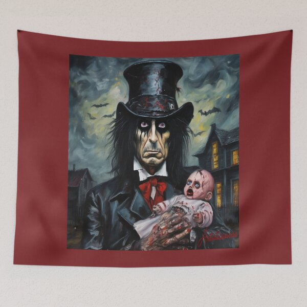 Item preview, "Alice Cooper: Theatrical Night of Shock Rock" designed and sold by Artisticanvas.