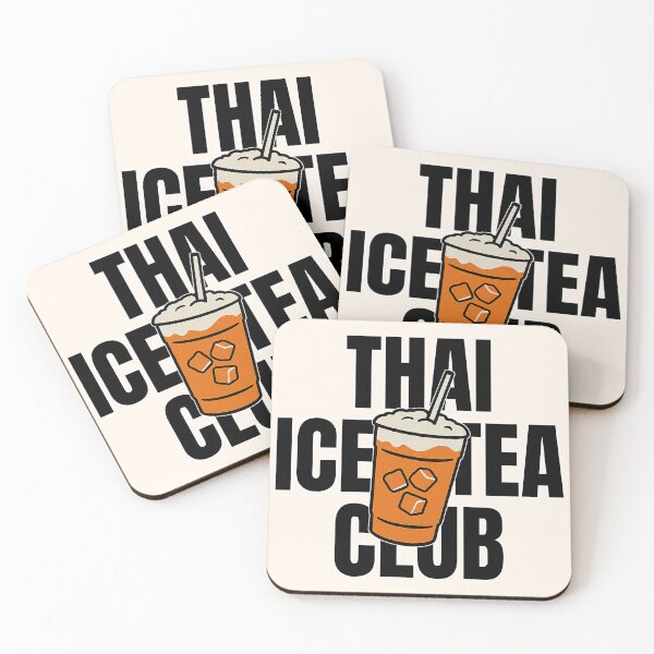 Item preview, Thai Iced Tea Club Bold Design designed and sold by Patternicity.