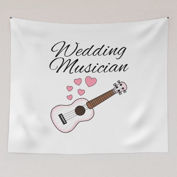 Item preview, Wedding Musician, Ukulele Player Musician designed and sold by doodlerob.