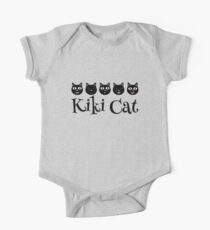 Kiki Cat Happy Faces One Piece - Short Sleeve