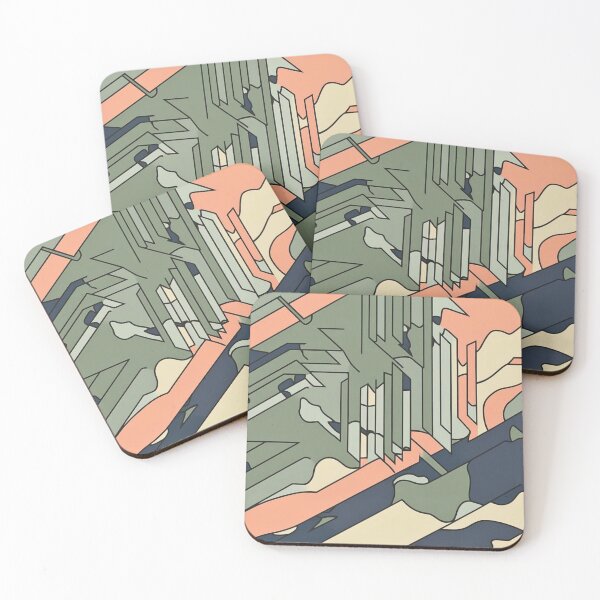 Item preview, Linear Tactical Camouflage in Sage Peach designed and sold by CamouflageLab.
