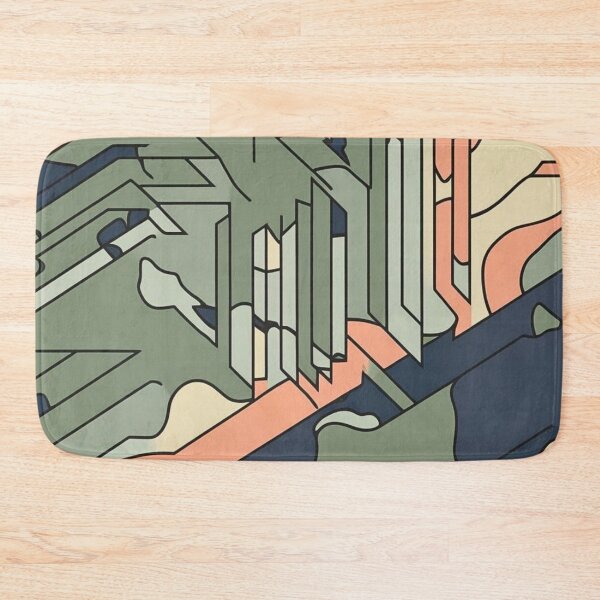 Item preview, Linear Tactical Camouflage in Sage Peach designed and sold by CamouflageLab.