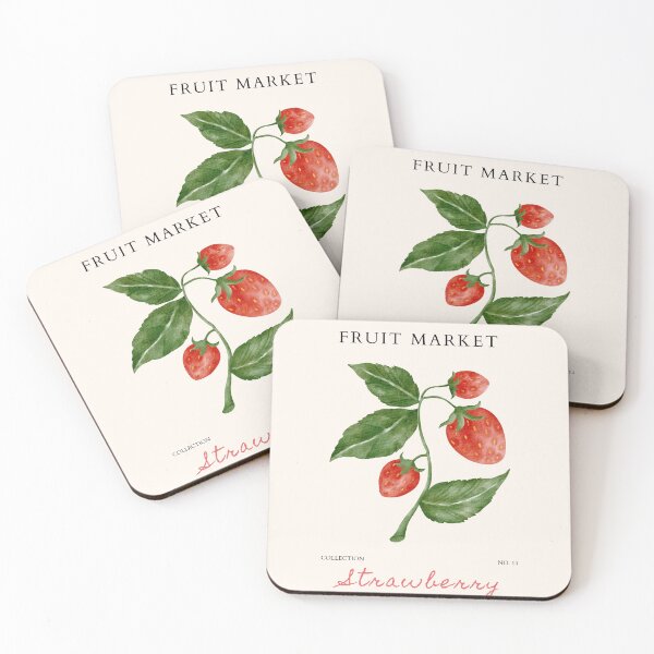 Item preview, Strawberry Vine – Fruit Market Series No. 14 designed and sold by TurtleDream.