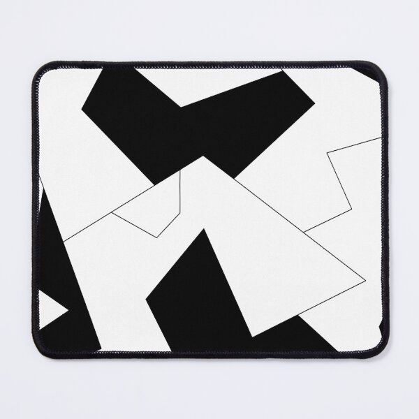 Item preview, Abstract geometric pattern - black and white. designed and sold by K.S ART.