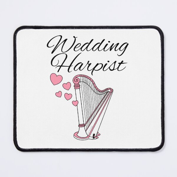 Item preview, Wedding Harpist, Harp Player String Musician designed and sold by doodlerob.