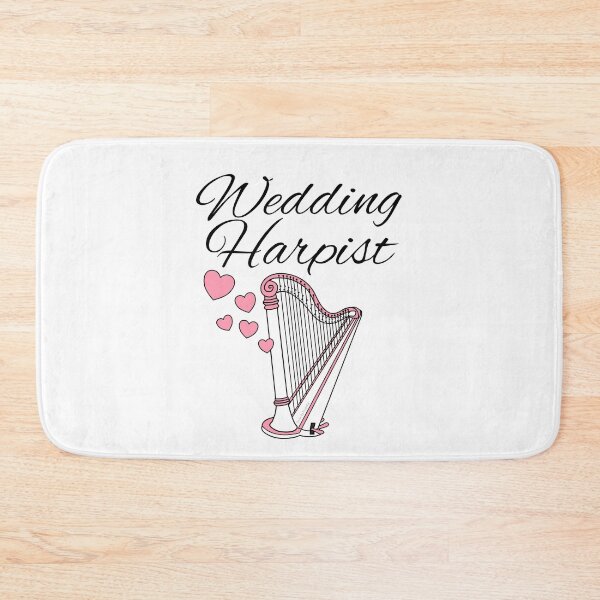 Item preview, Wedding Harpist, Harp Player String Musician designed and sold by doodlerob.