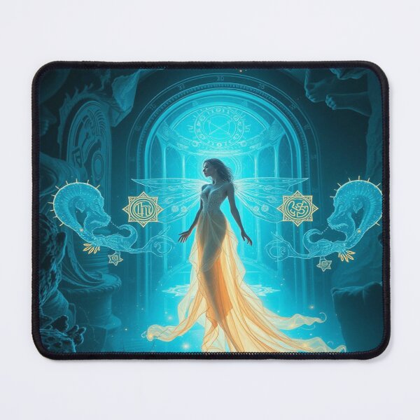 Item preview, Mystic Blue Temple – A luminous underwater dream full of magic, elegance and fascinating shades of blue designed and sold by FotoworldEdel.