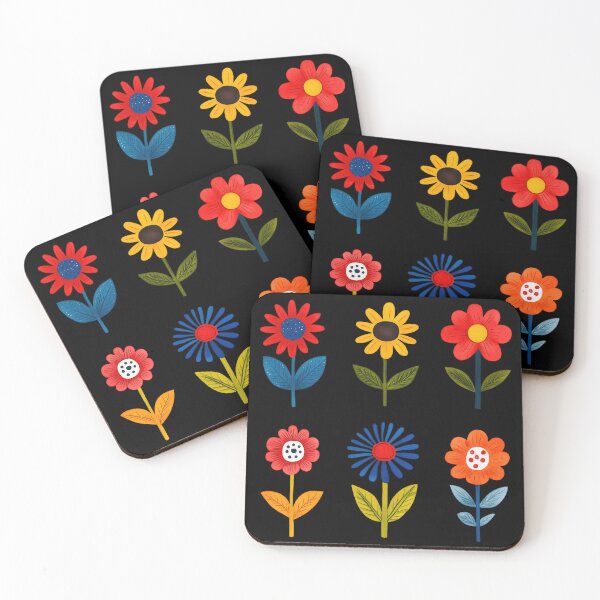 Item preview, Colorful Spring Flower Illustrations designed and sold by GolDreamShop.