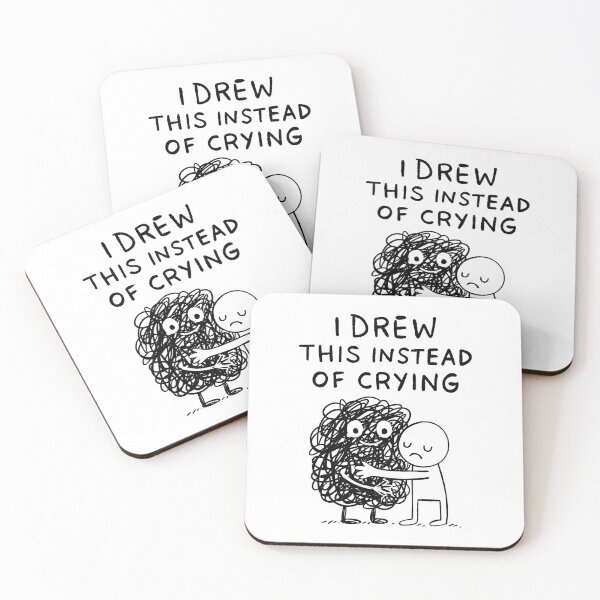 Item preview, I Drew This Instead of Crying designed and sold by carbine.