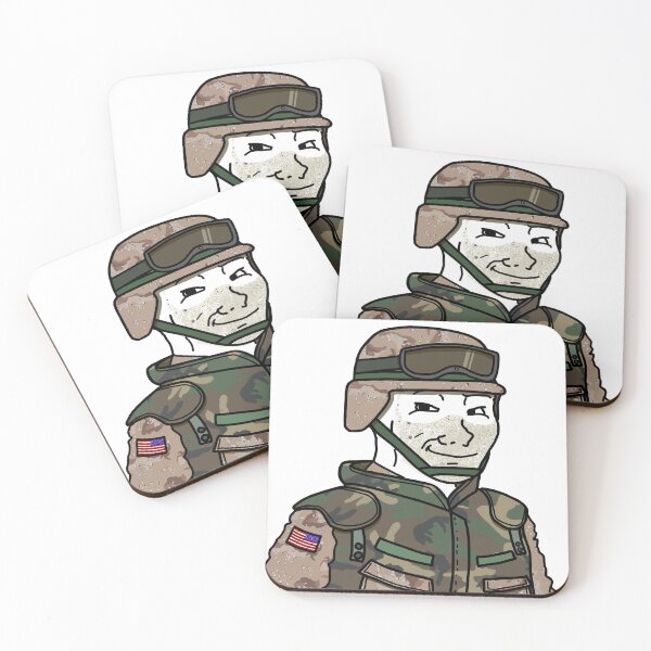 Item preview, Desert Storm Wojak designed and sold by Wheeperjeeper.
