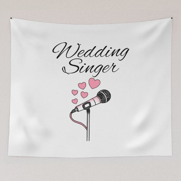 Item preview, Wedding Singer, Vocalist Function Band Musician designed and sold by doodlerob.