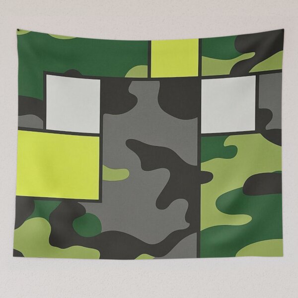 Item preview, Chartreuse Tactical Camouflage in Split Layout designed and sold by CamouflageLab.