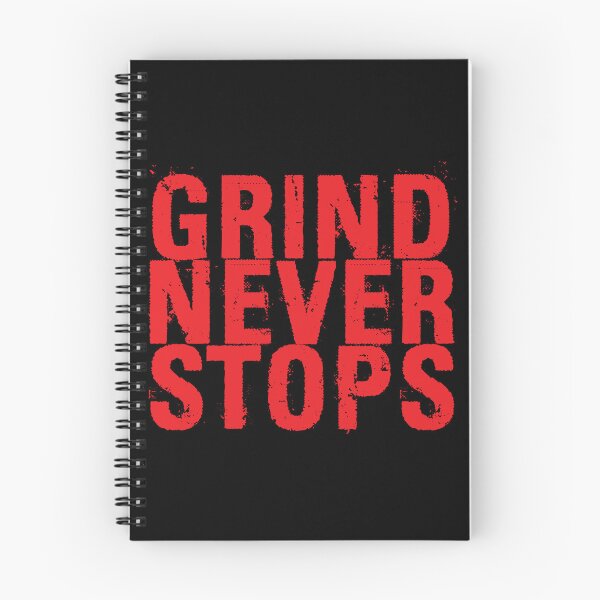 Item preview, Badass Fitness Quotes | Grind Never Stops designed and sold by typoinspired.