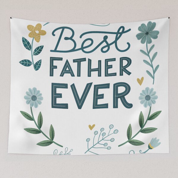Item preview, floral best fathers day designed and sold by PnrArtDesign.