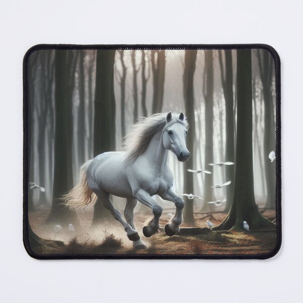 Item preview, Majestic White Horse – Elegance in motion, strength & grace in wild nature designed and sold by FotoworldEdel.