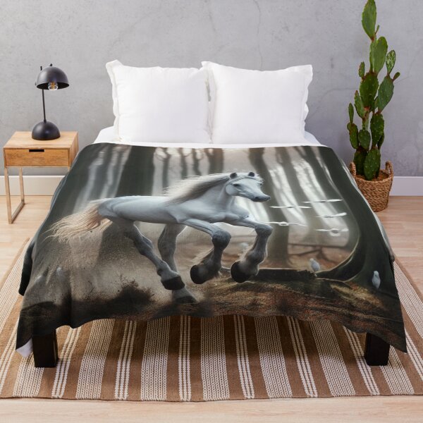 Item preview, Majestic White Horse – Elegance in motion, strength & grace in wild nature designed and sold by FotoworldEdel.