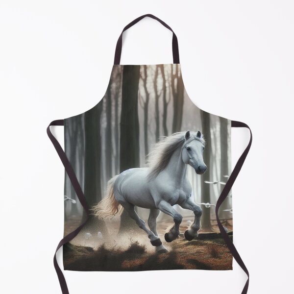 Item preview, Majestic White Horse – Elegance in motion, strength & grace in wild nature designed and sold by FotoworldEdel.