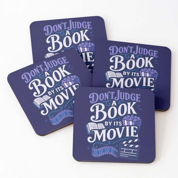 Item preview, Don't Judge a Book By Its Movie designed and sold by ShirtsforSnacks.