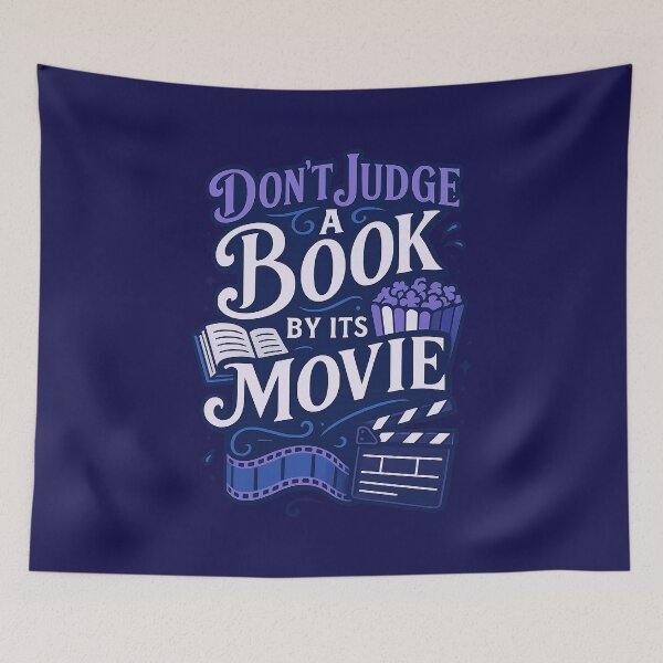 Item preview, Don't Judge a Book By Its Movie designed and sold by ShirtsforSnacks.