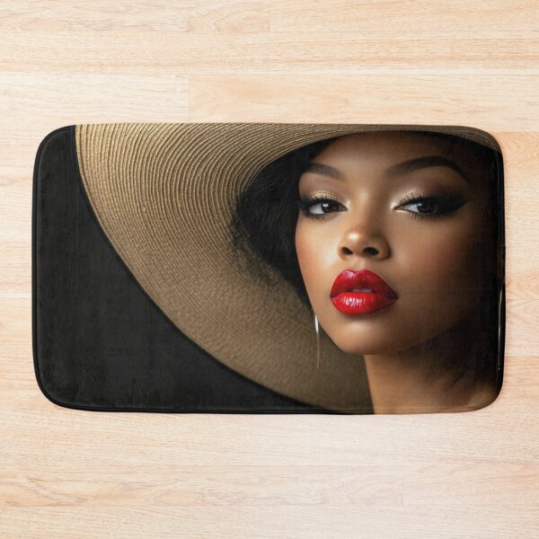 Item preview, Beautiful woman in a large hat poses designed and sold by anytka.
