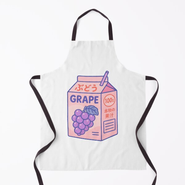 Item preview, Japanese Aesthetics Kawaii Grape Milk Shake designed and sold by Cuddleblossom.