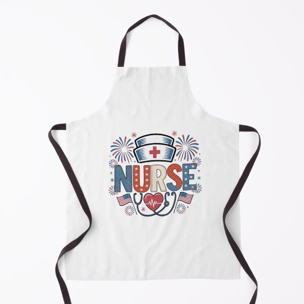Item preview, Patriotic American Nurse 4th of July Nurse Stethoscope Nursing designed and sold by ZANNIX.