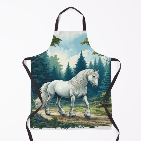 Item preview, Majestic White Horse – Elegance in motion, strength & grace in wild nature designed and sold by FotoworldEdel.