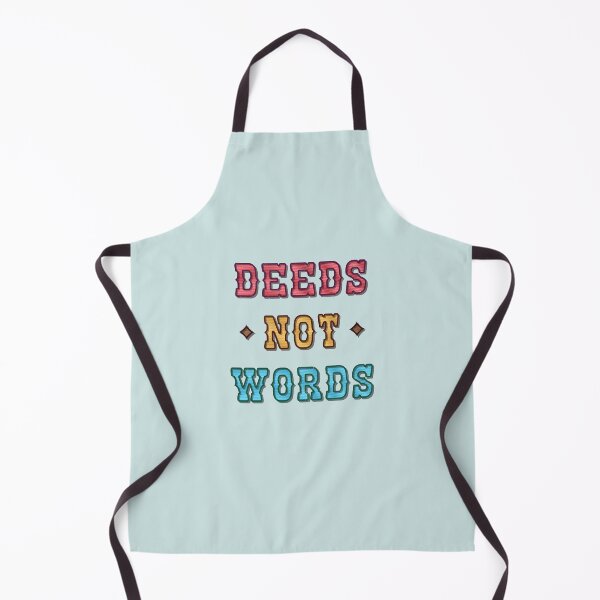 Item preview, Deeds Not Words Retro Typography designed and sold by trepiu.