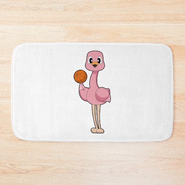 Item preview, Flamingo Basketball player Basketball designed and sold by Snabdesign84.