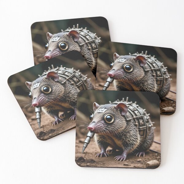 Item preview, Talpa Di Ferro – The Iron Mole Brainrot Meme designed and sold by EmeraldeaArt.