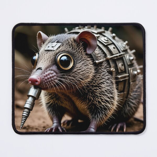 Item preview, Talpa Di Ferro – The Iron Mole Brainrot Meme designed and sold by EmeraldeaArt.