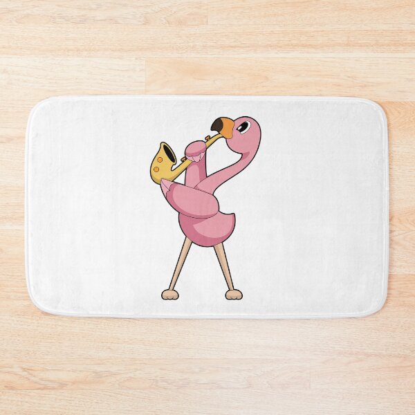 Item preview, Flamingo Musician Saxophone Music designed and sold by Snabdesign84.