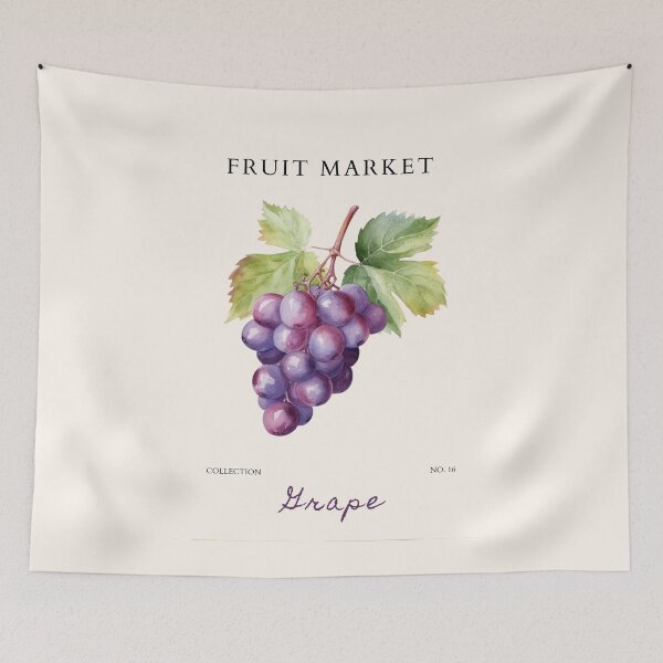 Item preview, Grape Cluster – Fruit Market Series No. 16 designed and sold by TurtleDream.