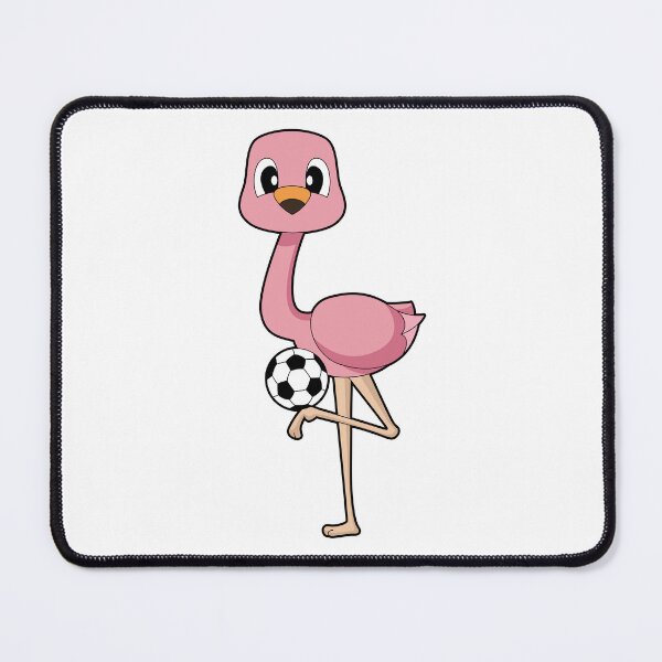 Item preview, Flamingo Soccer player Soccer designed and sold by Snabdesign84.