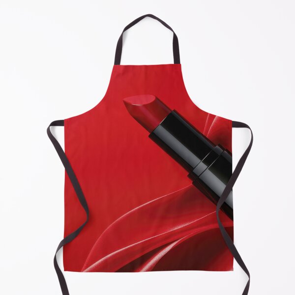 Item preview, Bold red lipstick on silky fabric designed and sold by anytka.
