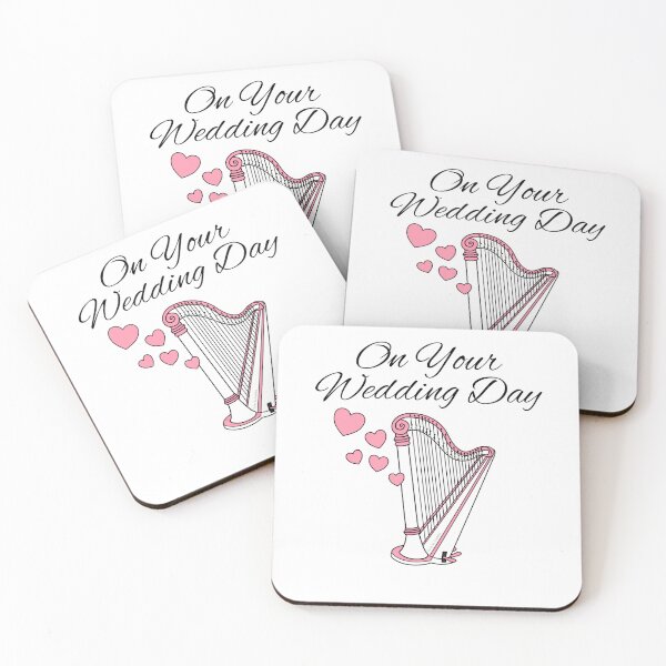 Item preview, On Your Wedding Day, Harp Harpist String Musician designed and sold by doodlerob.