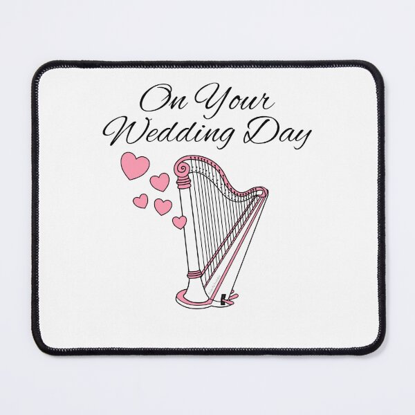 Item preview, On Your Wedding Day, Harp Harpist String Musician designed and sold by doodlerob.