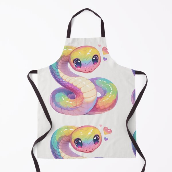 Item preview, Rainbow snake designed and sold by MendaciousMina.