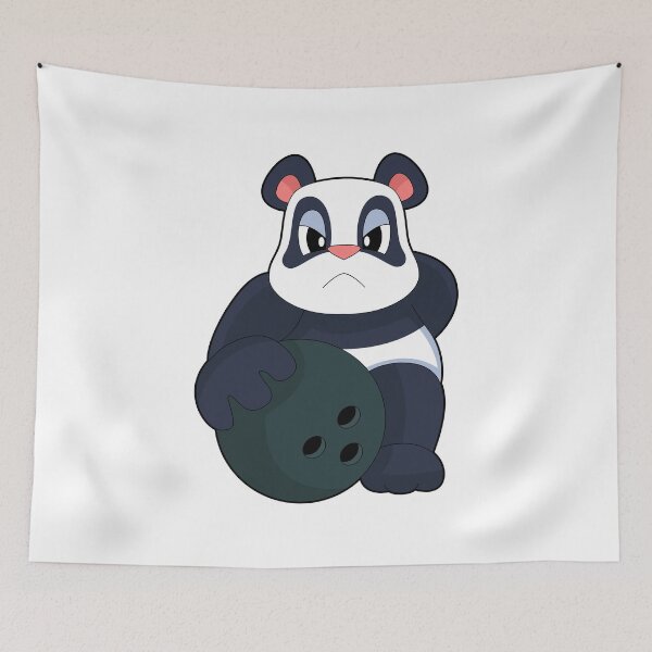 Item preview, Panda Bowling Bowling ball designed and sold by Snabdesign84.