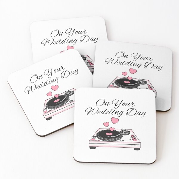 Item preview, On Your Wedding Day, DJ Music Lover Musician designed and sold by doodlerob.