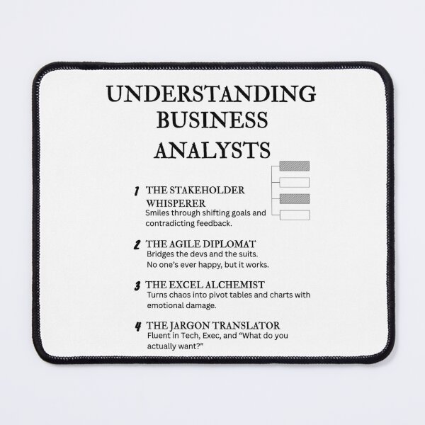 Item preview, Understanding Business Analysts – Funny BA Life Definitions designed and sold by PsyFlow35.