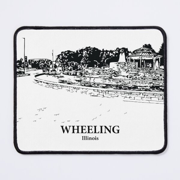 Item preview, Wheeling - Illinois designed and sold by Lakeric Cityscapes.