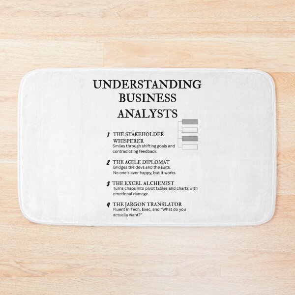Item preview, Understanding Business Analysts – Funny BA Life Definitions designed and sold by PsyFlow35.