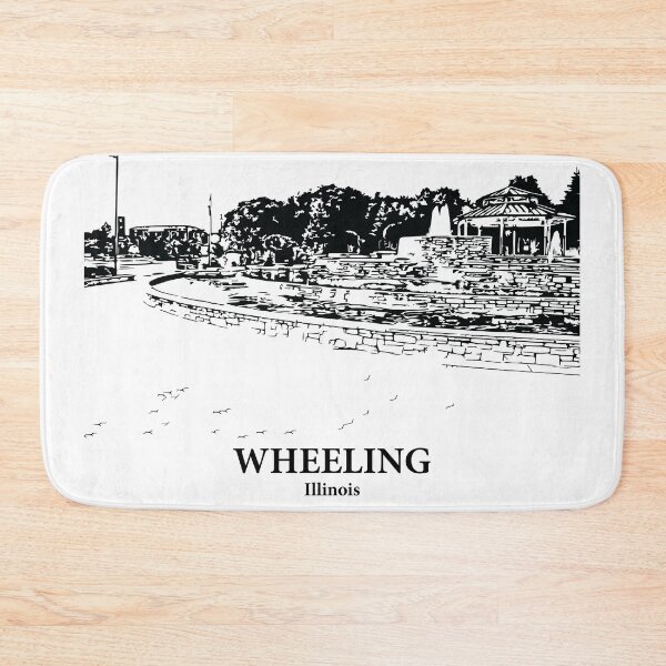 Item preview, Wheeling - Illinois designed and sold by Lakeric Cityscapes.