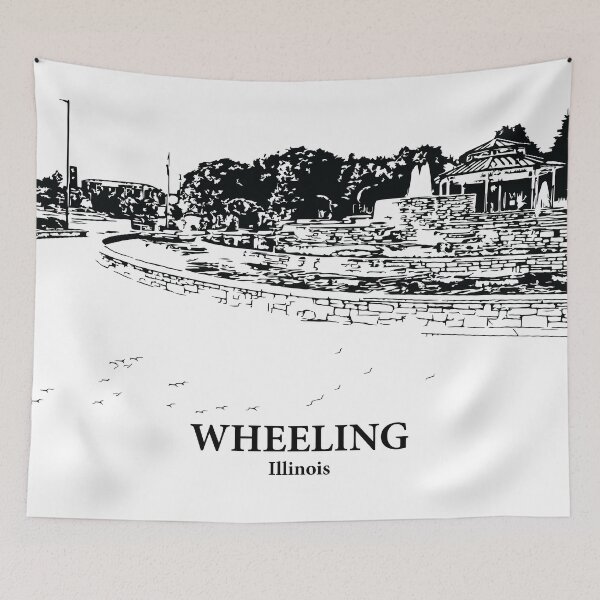 Item preview, Wheeling - Illinois designed and sold by Lakeric Cityscapes.